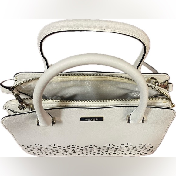 kate spade ♠️ white shoulder bag - Picture 4 of 11